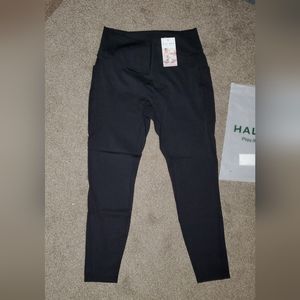 Cloudful crossover pocket plain Halara leggings, 7/8th length